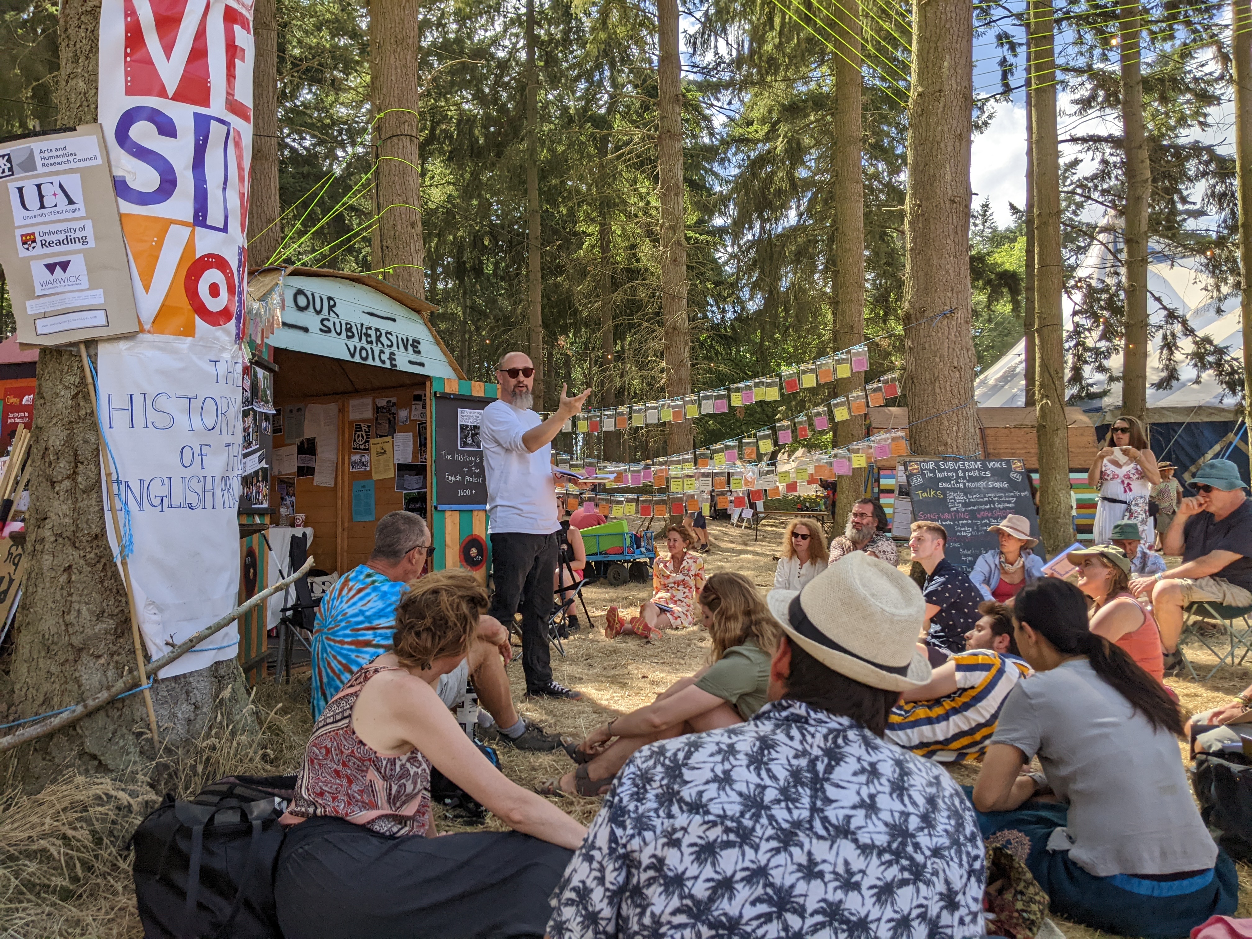 Protest Song Project goes Live at Latitude