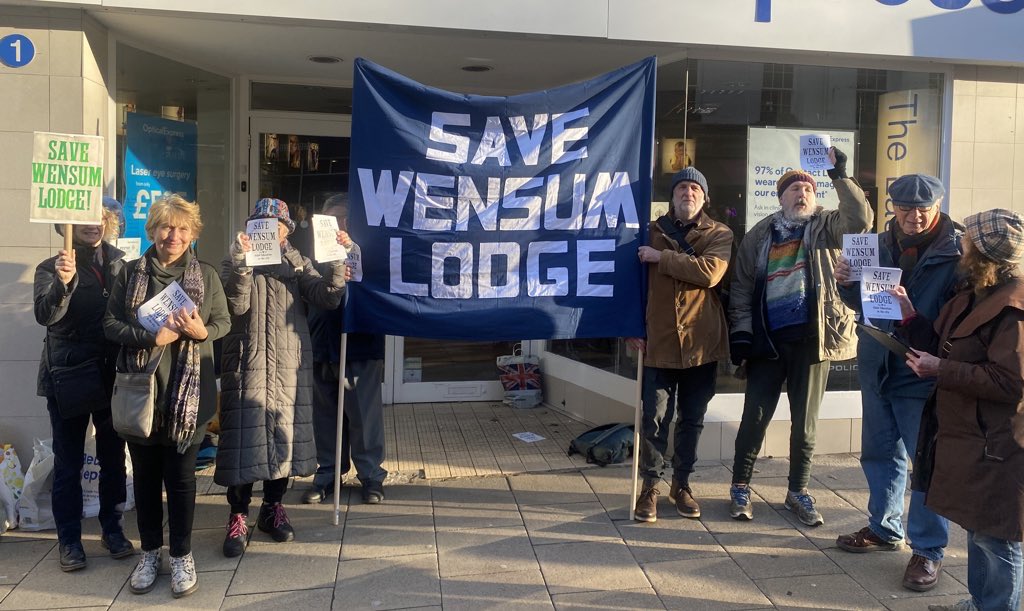 Norwich campaigners gather to fight for Wensum Lodge