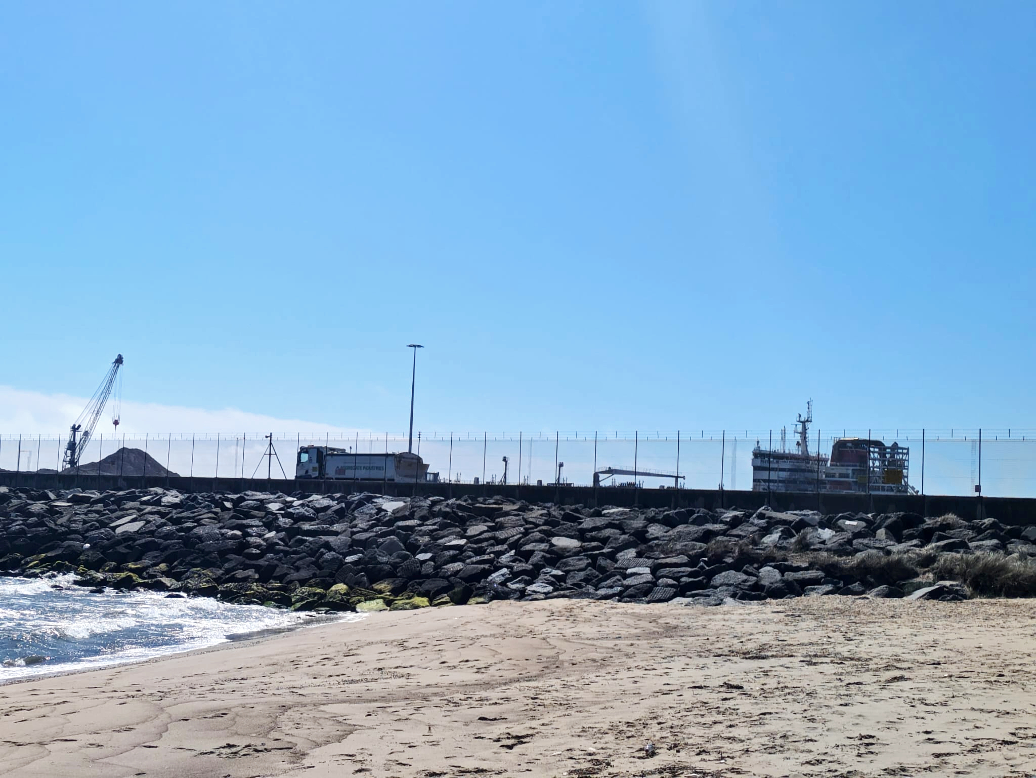 Tanker remains in Great Yarmouth after North Sea collision