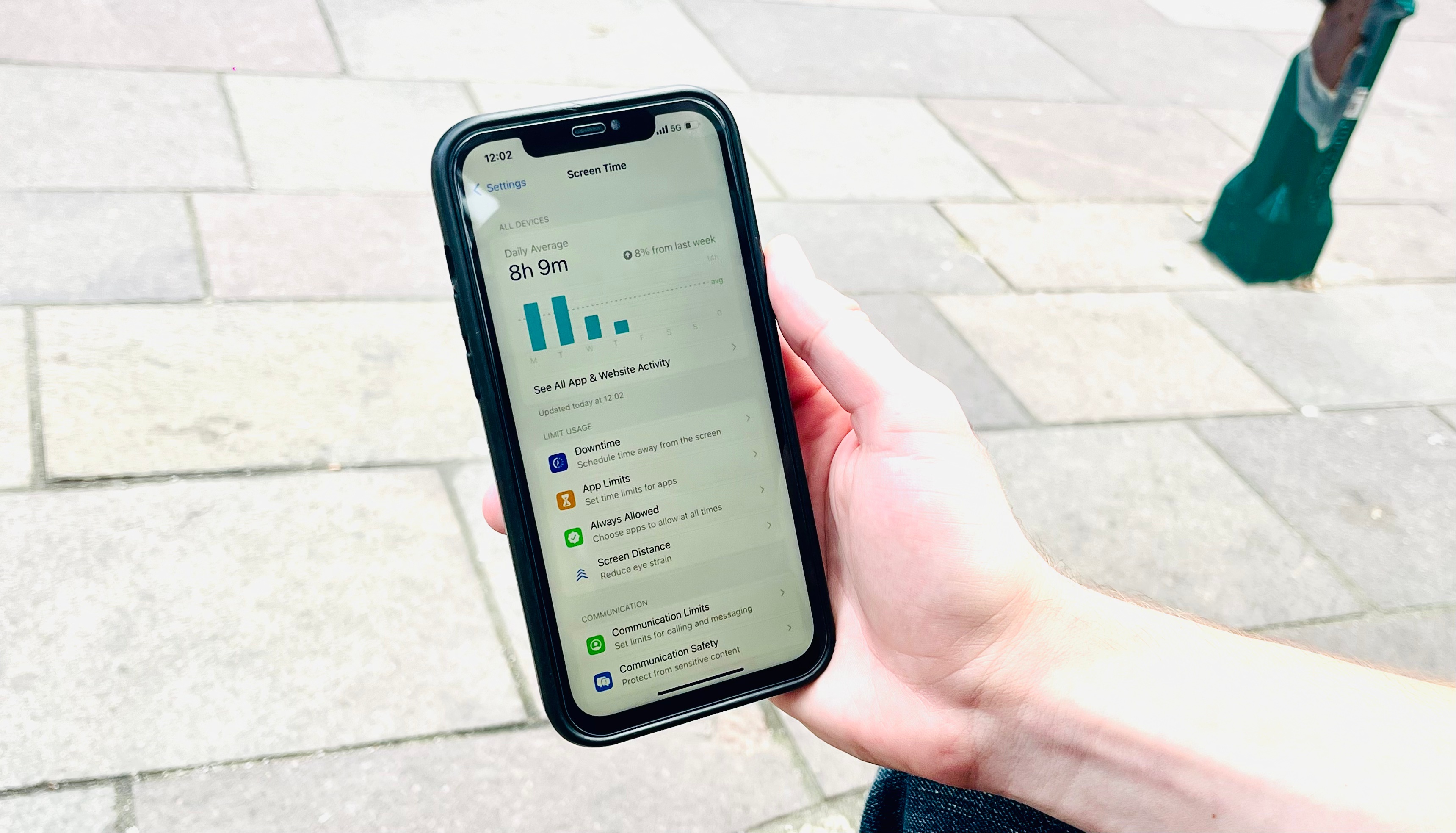 Kate’s warning over screen time